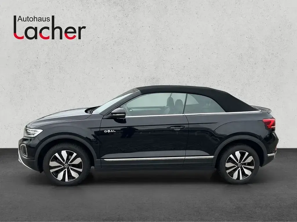 Gebraucht VW T-Roc Cabriolet Goal 116 PS (85 kW) 2025 Schwarz Cabrio