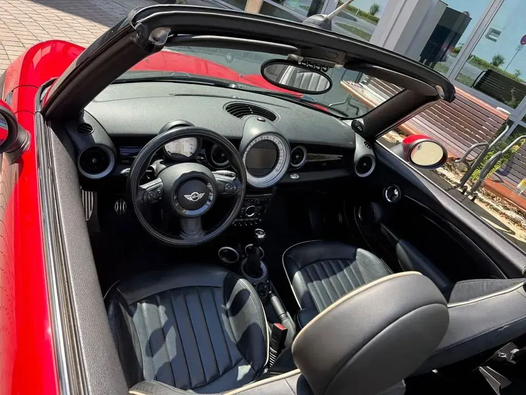 Gebraucht Mini Cooper S Cabriolet 184 PS (135 kW) 2011 Rot Cabrio