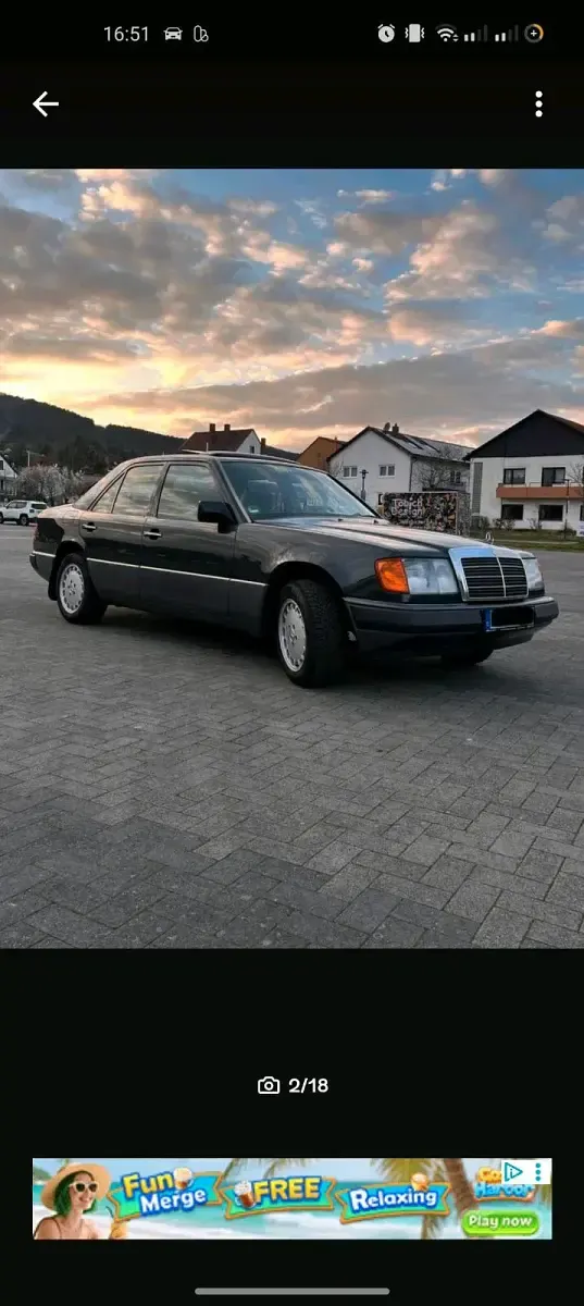 Gebraucht Mercedes E260 160 PS (117 kW) 1989 Limousine