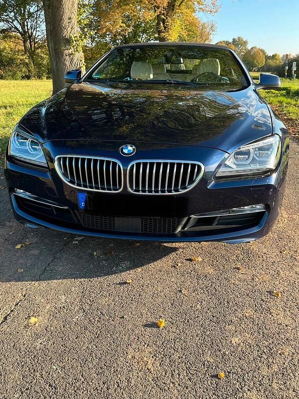 Gebraucht BMW 650 Cabriolet Sport Line 448 PS (329 kW) 2014 Blau Cabrio