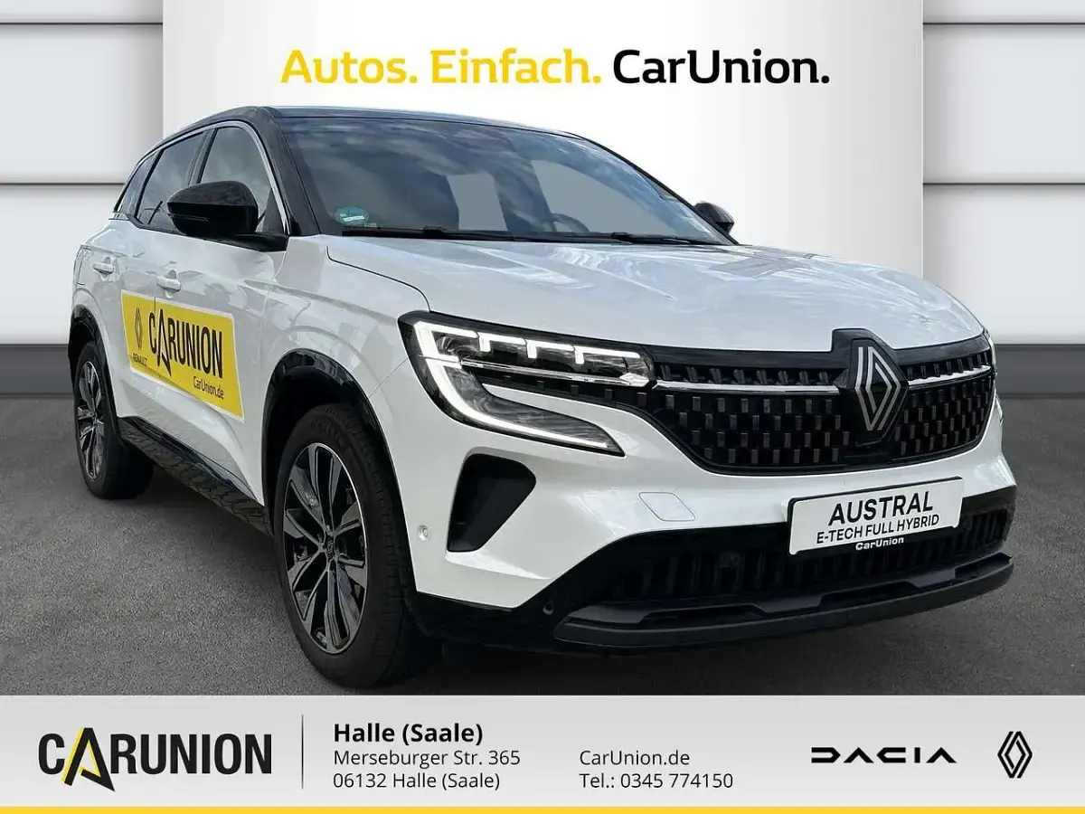 Gebraucht Renault Austral Techno 200 PS (147 kW) 2025 Perlmuttweiß metallic, black SUV