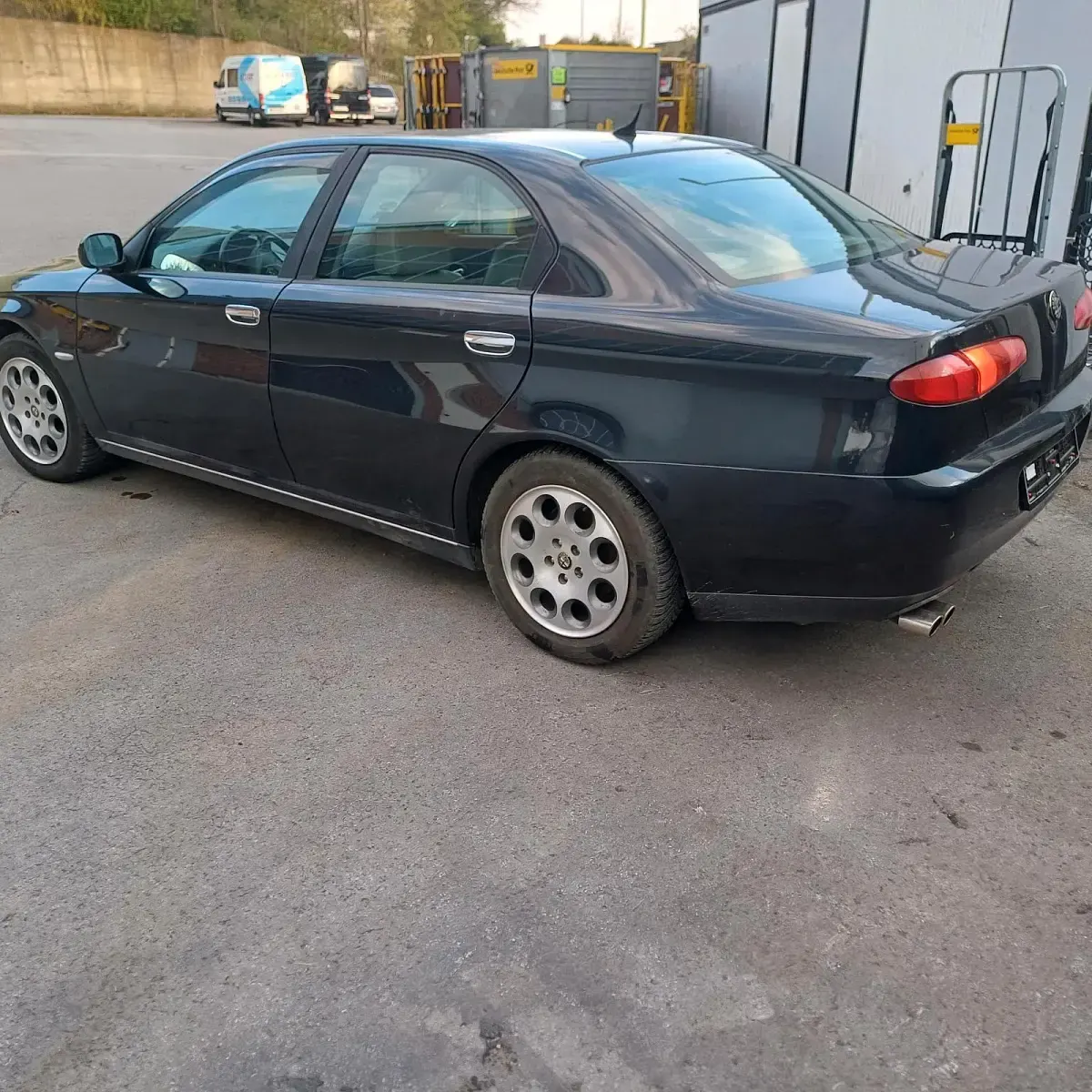 Gebraucht Alfa Romeo 166 190 PS (139 kW) 2001 Schwarz Limousine