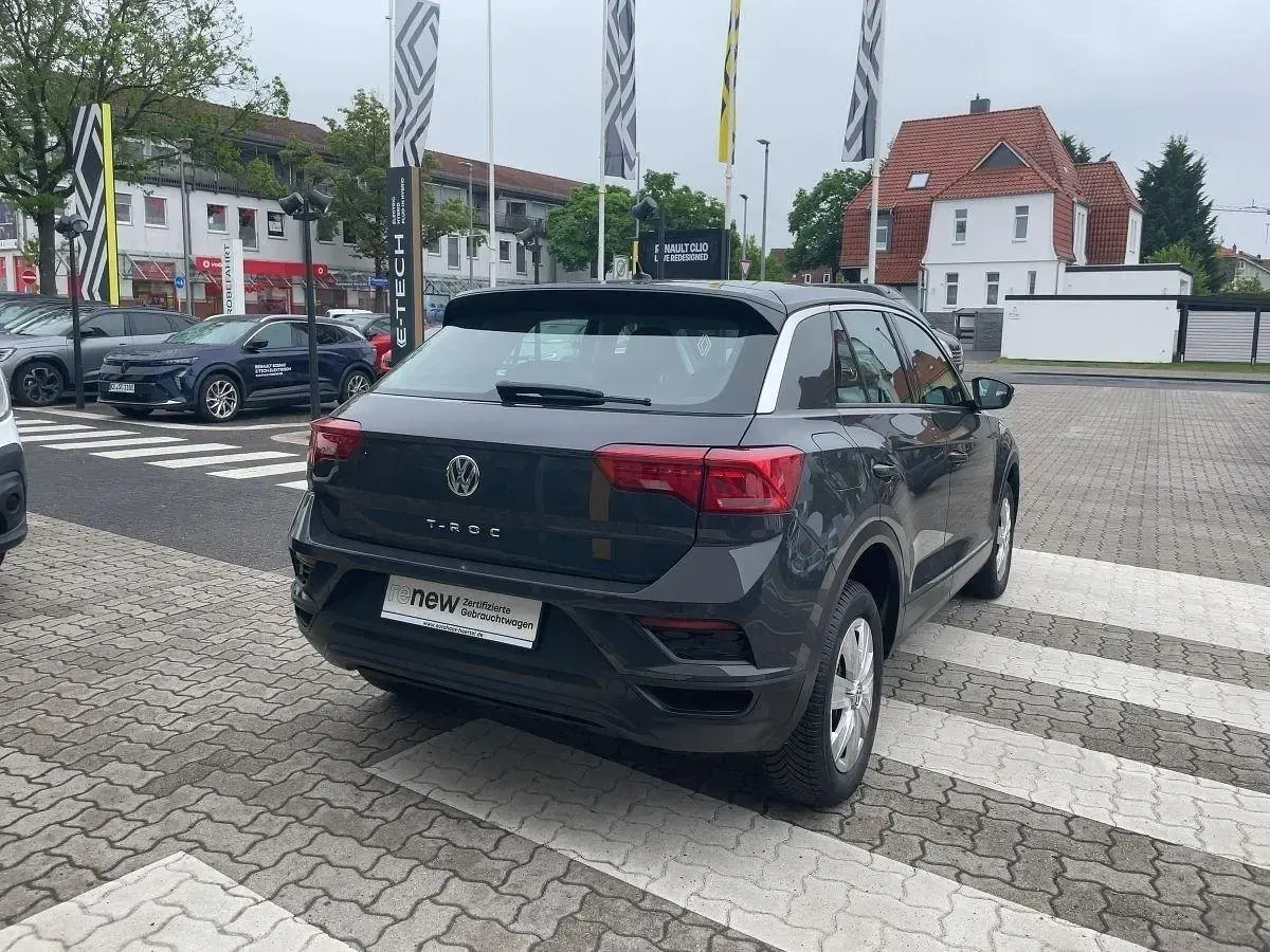 Gebraucht VW T-Roc 116 PS (85 kW) 2019 Uranograu, uranograu (grau) SUV