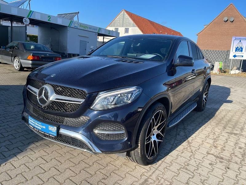 Gebraucht Mercedes GLE350 258 PS (189 kW) 2017 Blau Coupé