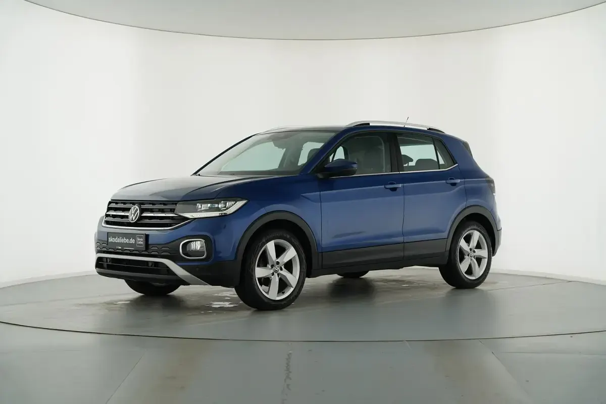 Gebraucht VW T-Cross Style 110 PS (80 kW) 2022 Blau SUV