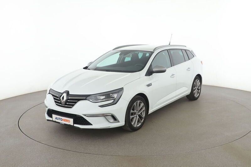 Weiß Gebraucht 2017 Renault Mégane GT Line GT-Line Kombi | 12.590 € - Bild 1/4