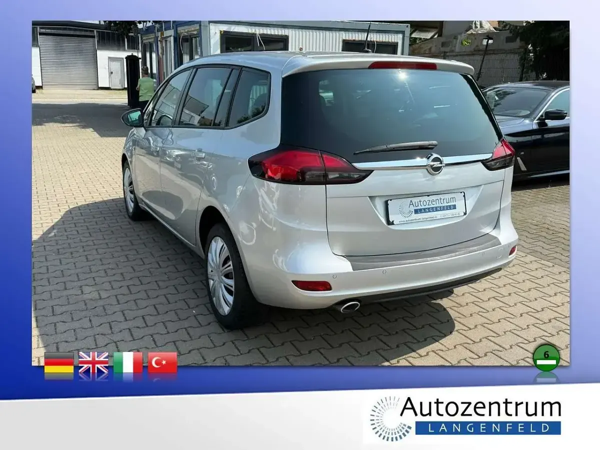 Gebraucht Opel Zafira Tourer 170 PS (125 kW) 2015 Silber Van / Kleinbus