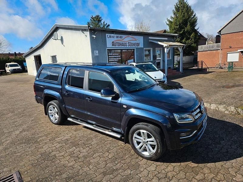 Gebraucht VW Amarok Highline 224 PS (164 kW) 2018 Blau Pickup