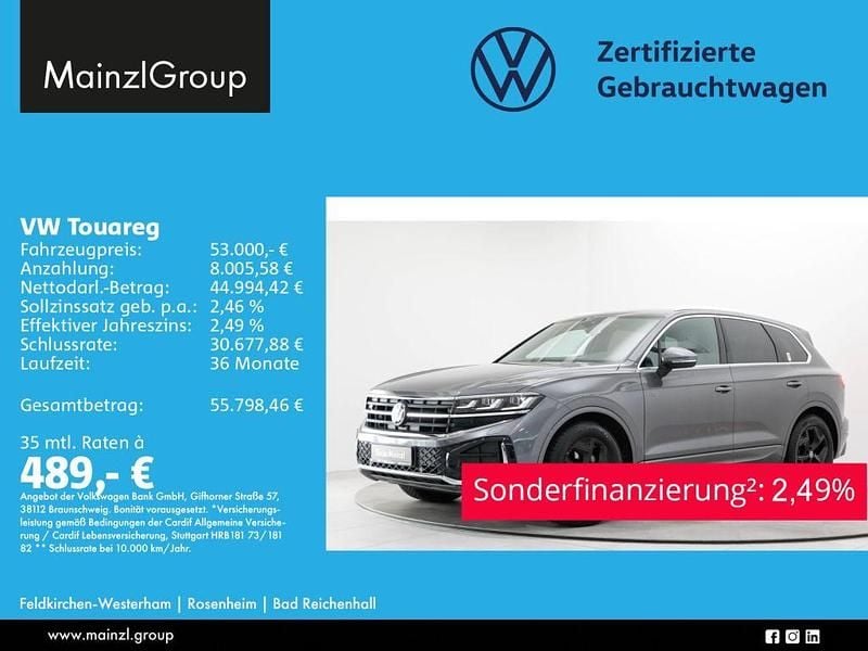 Gebraucht VW Touareg R-line 231 PS (169 kW) 2024 Siliziumgrau metallic SUV