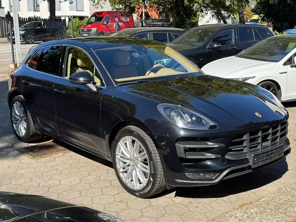 Gebraucht Porsche Macan Turbo 400 PS (294 kW) 2016 Schwarz SUV