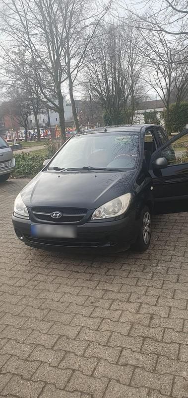Schwarz Gebraucht 2008 Hyundai Getz Kleinwagen | 599 € - Bild 1/4