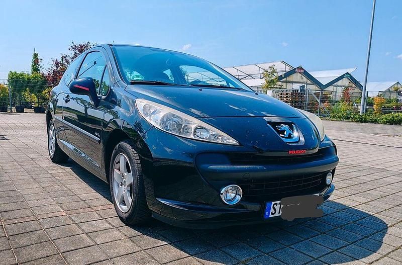 Schwarz Gebraucht 2009 Peugeot 207 Kleinwagen | 2.590 € (Fairer Preis) - Bild 1/4