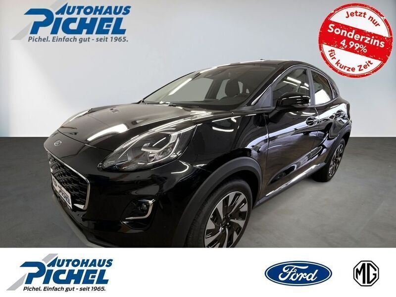 Schwarz Neu 2024 Ford Puma Titanium SUV | 23.785 € (Guter Preis) - Bild 1/4