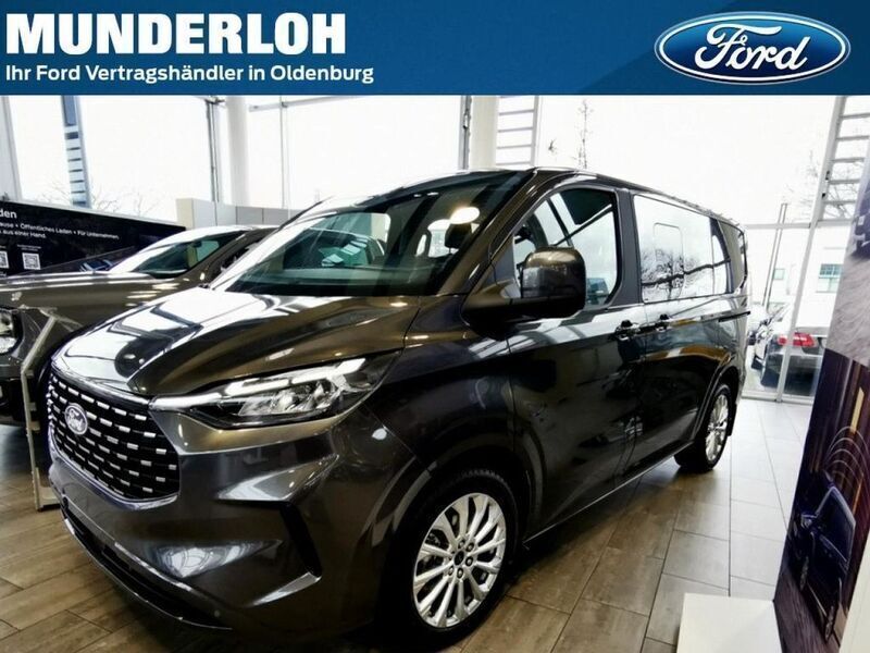 Magneticgrau (metallic) Neu 2025 Ford Tourneo Custom Titanium Van / Kleinbus | 59.500 € (Etwas zu teuer) - Bild 1/4