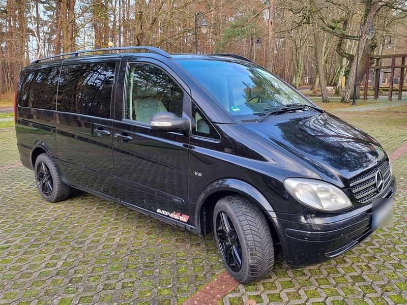 Gebraucht Mercedes Viano 204 PS (150 kW) 2008 Schwarz Van / Kleinbus