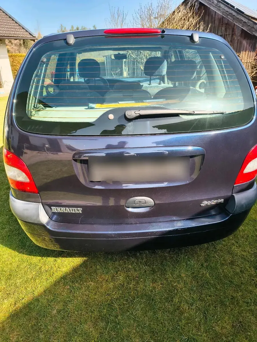 Gebraucht Renault Scénic 107 PS (78 kW) 2000 Blau Van / Kleinbus