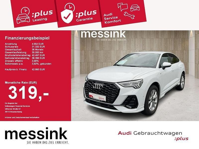 Weiß Gebraucht 2023 Audi Q3 Sport SUV | 42.950 € (Teuer) - Bild 1/4