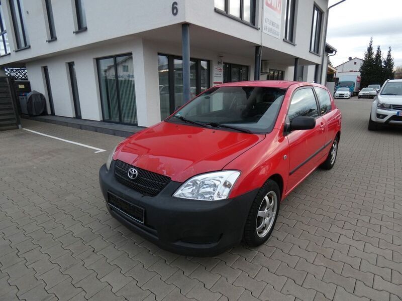 Rot Gebraucht 2002 Toyota Corolla Sol Limousine | 790 € (Superpreis) - Bild 1/4