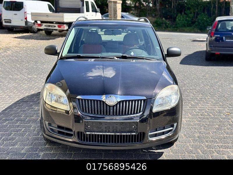 Schwarz Gebraucht 2008 Skoda Fabia Classic Kleinwagen | 3.099 € (Etwas zu teuer) - Bild 1/4