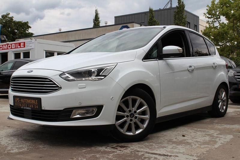 Weiß Gebraucht 2018 Ford C-MAX Van / Kleinbus | 8.950 € (Fairer Preis) - Bild 1/4