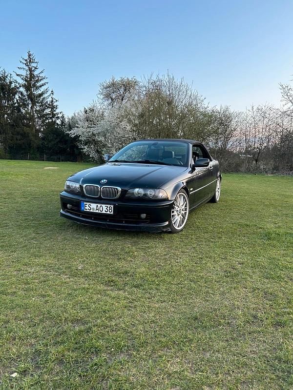 Schwarz Gebraucht 2000 BMW 330 Cabriolet Cabrio | 5.500 € (Fairer Preis) - Bild 1/4