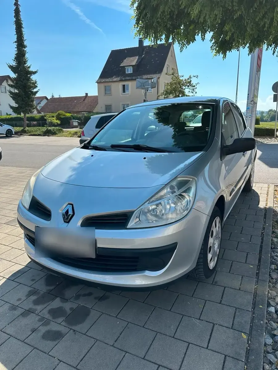 Gebraucht Renault Clio 75 PS (55 kW) 2008 Grau Kleinwagen