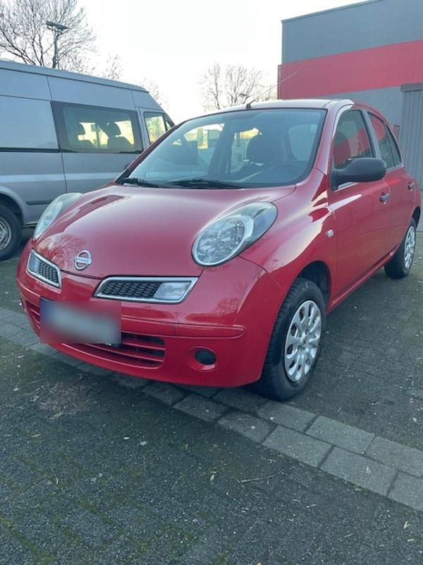 Rot Gebraucht 2009 Nissan Micra Kleinwagen | 2.600 € (Fairer Preis) - Bild 1/4