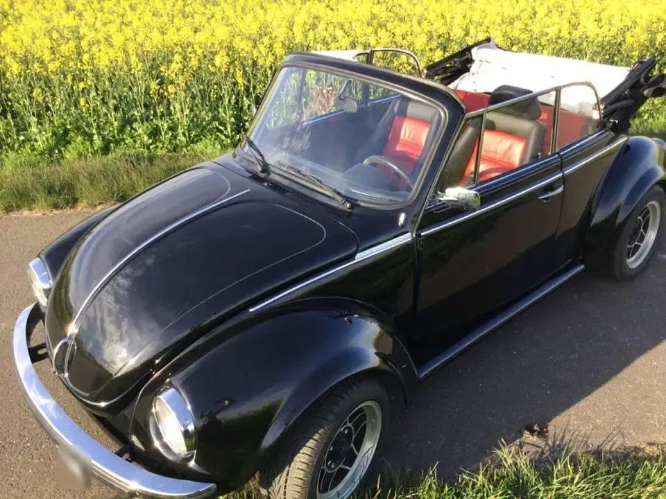 Gebraucht VW Käfer S 50 PS (36 kW) 1975 Schwarz Cabrio