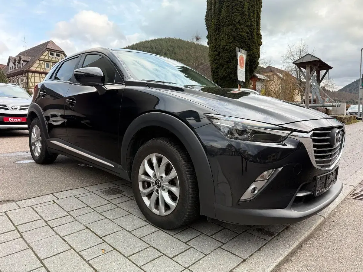 Gebraucht Mazda CX-3 Sports-Line 150 PS (110 kW) 2017 Schwarz SUV