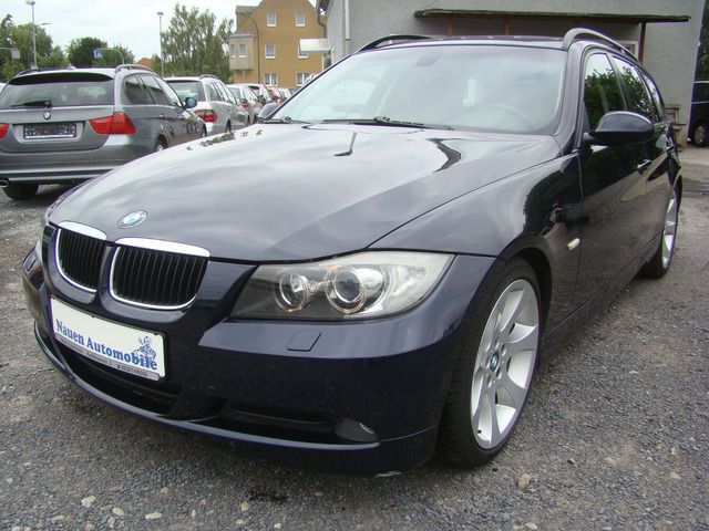 Gebraucht BMW 320 177 PS (130 kW) 2008 Blau metallic Kombi