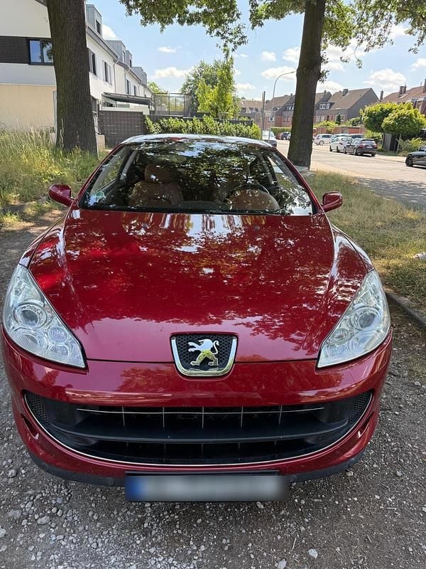 Rot Gebraucht 2007 Peugeot 407 Coupe Coupé | 4.000 € (Superpreis) - Bild 1/4