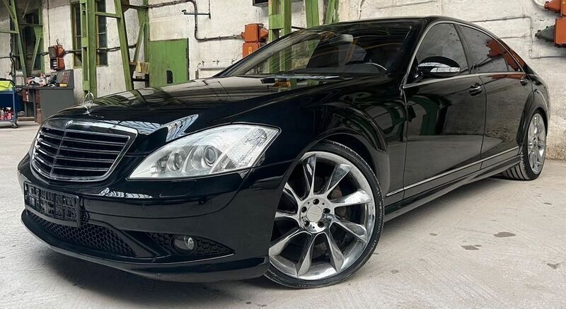 Schwarz Gebraucht 2007 Mercedes S500L AMG Limousine | 21.990 € (Fairer Preis) - Bild 1/4