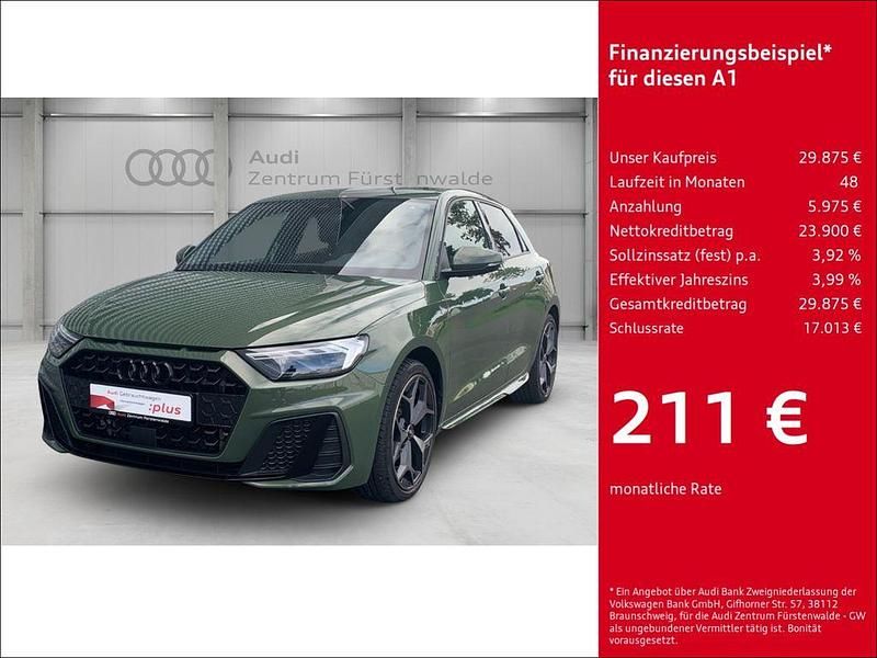 Gebraucht Audi A1 Sportback S-Line 150 PS (110 kW) 2025 Gruen Kleinwagen