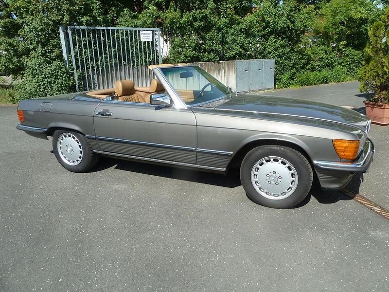 Anthrazitgrau Gebraucht 1986 Mercedes 560 Cabrio | 60.000 € - Bild 1/4