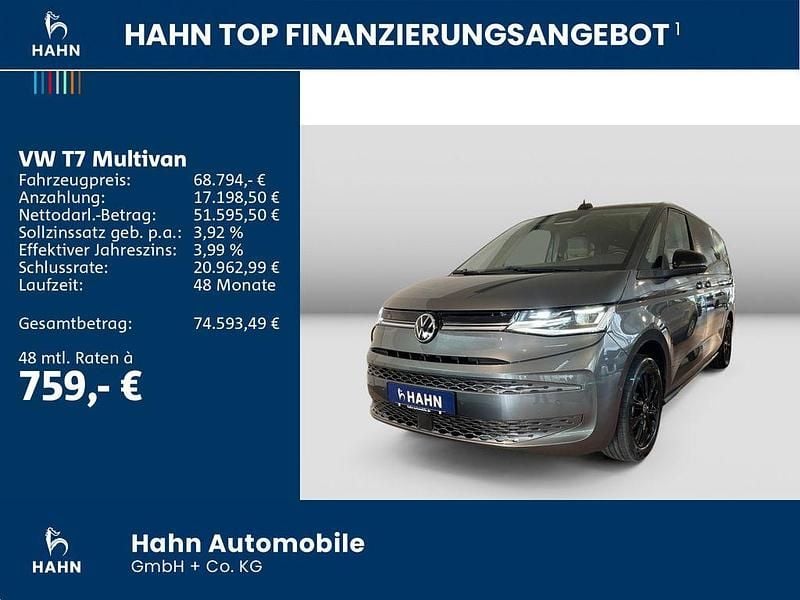 Ny VW Multivan 204 HK (150 kW) 2026 Grå MPV