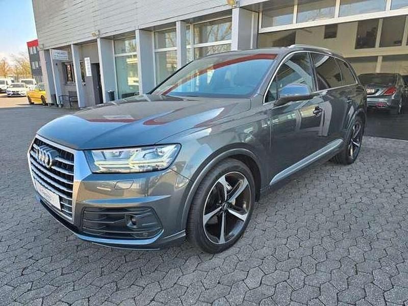 Daytonagrau perleffekt Gebraucht 2017 Audi Q7 S-Line SUV | 37.980 € (Guter Preis) - Bild 1/4