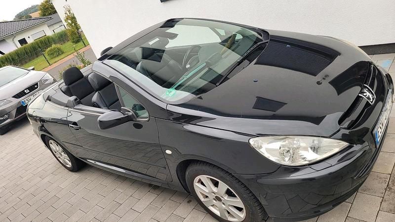 Schwarz Gebraucht 2005 Peugeot 307 CC Sport Cabrio | 1.400 € (Superpreis) - Bild 1/4