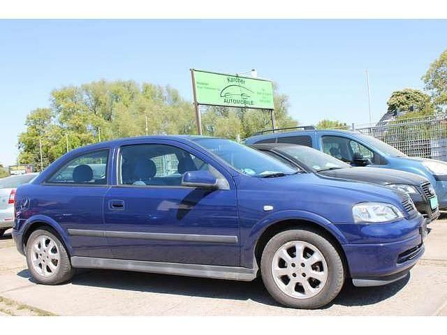 Blau Gebraucht 2003 Opel Astra Comfort Limousine | 2.500 € (Teuer) - Bild 1/4