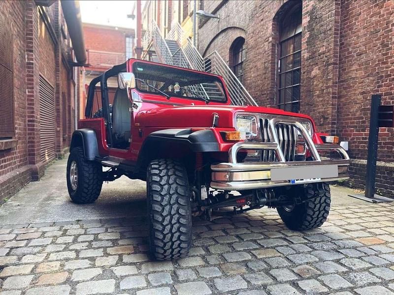 Rot Gebraucht 1996 Jeep Wrangler SUV | 17.500 € (Teuer) - Bild 1/4