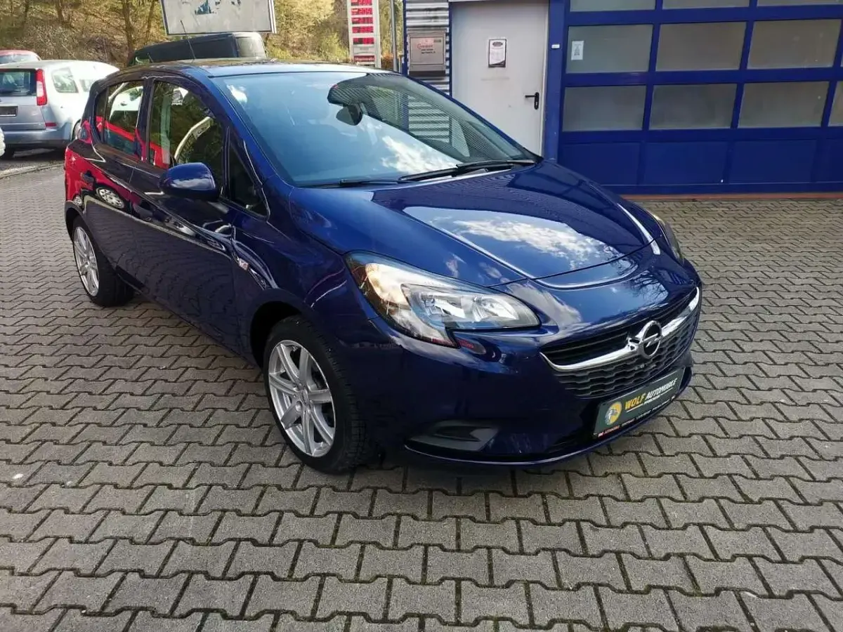 Usata Opel Corsa Selection 77 CV (56 kW) 2016 Blu Utilitaria
