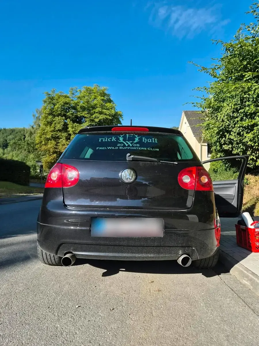 Gebraucht VW Golf V GT 140 PS (102 kW) 2008 Schwarz Kleinwagen