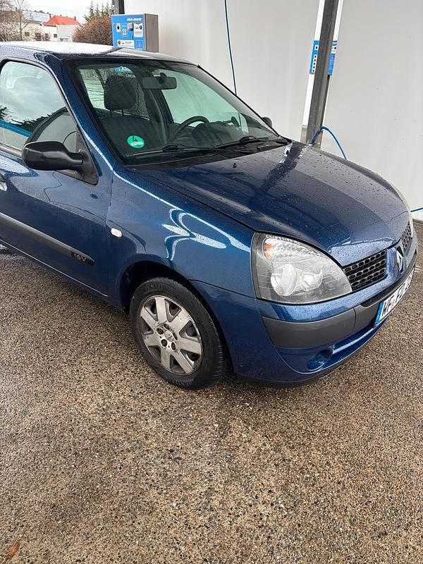 Gebraucht Renault Clio II 55 PS (40 kW) 2003 Blau Kleinwagen