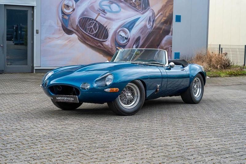 Gebraucht Jaguar E-Type 315 PS (231 kW) 1962 Blau Cabrio