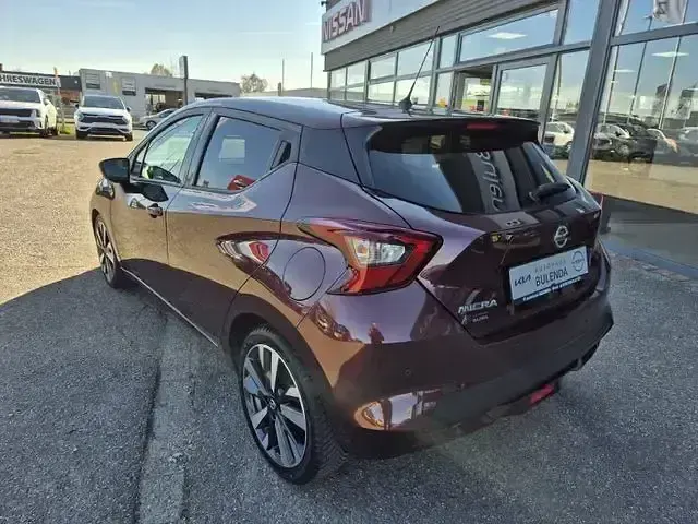 Gebraucht Nissan Micra Tekna 92 PS (67 kW) 2021 Rot Kleinwagen