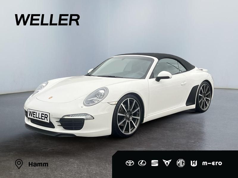 Weiss Gebraucht 2012 Porsche 911 Carrera Cabriolet Cabrio | 82.780 € (Etwas zu teuer) - Bild 1/3