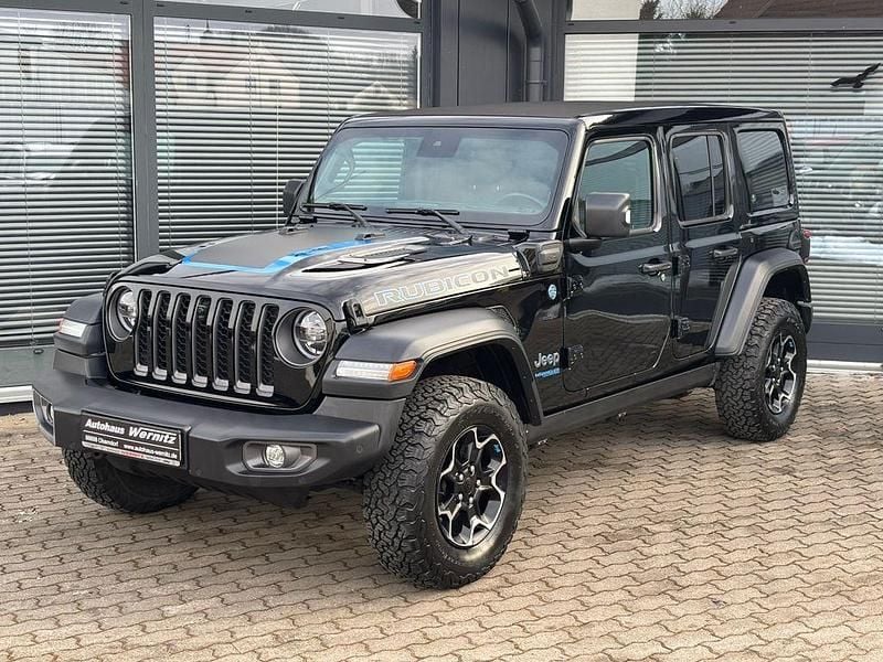 Schwarz Gebraucht 2022 Jeep Wrangler Rubicon SUV | 48.900 € (Superpreis) - Bild 1/4
