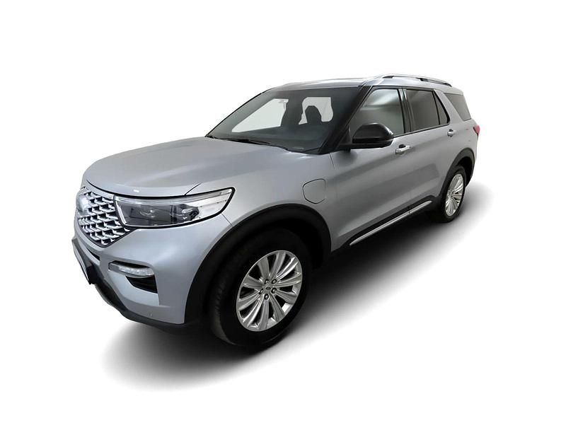 Silber Gebraucht 2023 Ford Explorer Platinum SUV | 60.349 € (Etwas zu teuer) - Bild 1/4