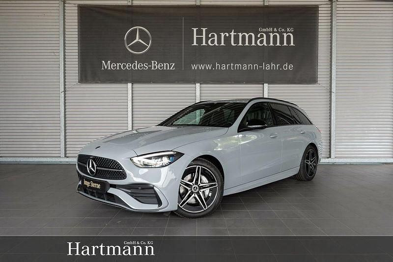 Alpingrau Gebraucht 2024 Mercedes C300 AMG Kombi | 51.850 € - Bild 1/4