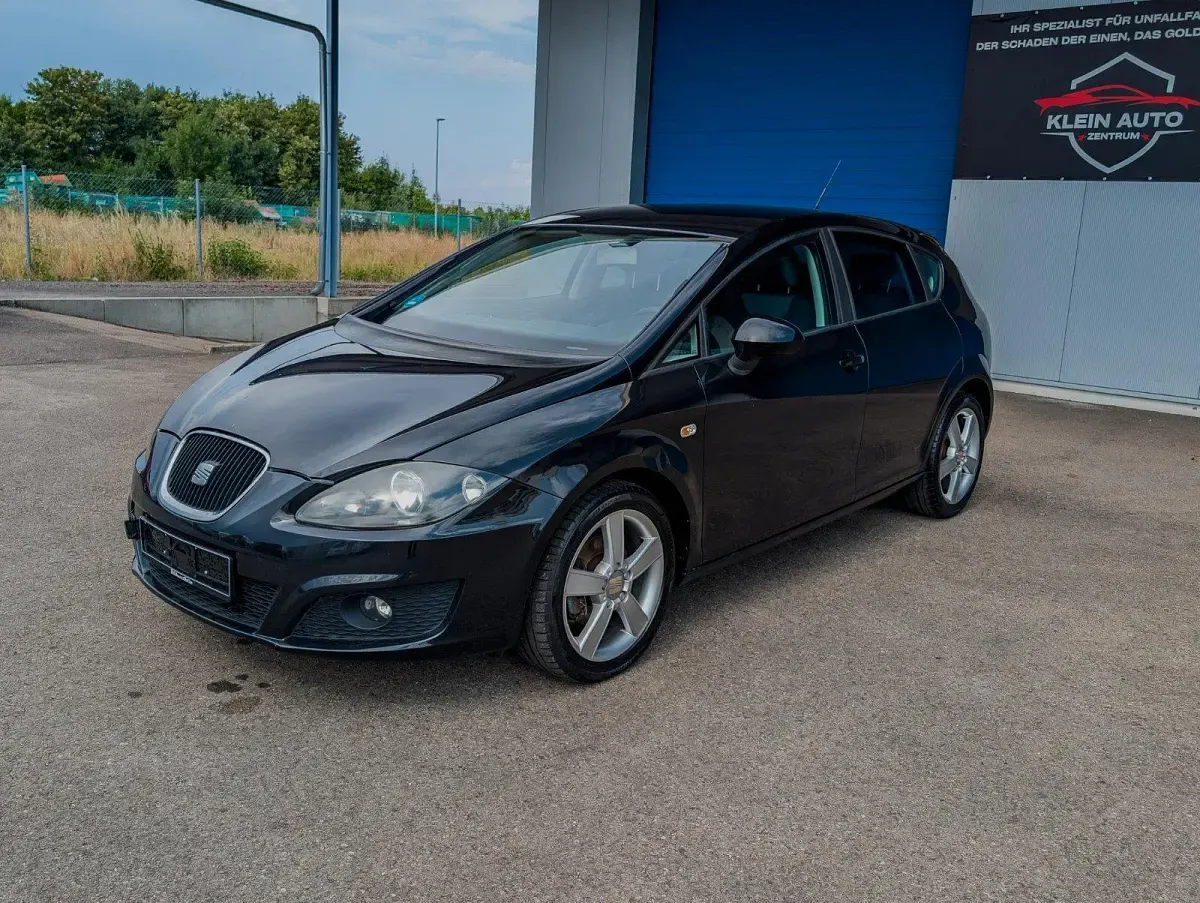 Gebraucht Seat Leon 125 PS (91 kW) 2010 Schwarz Kleinwagen