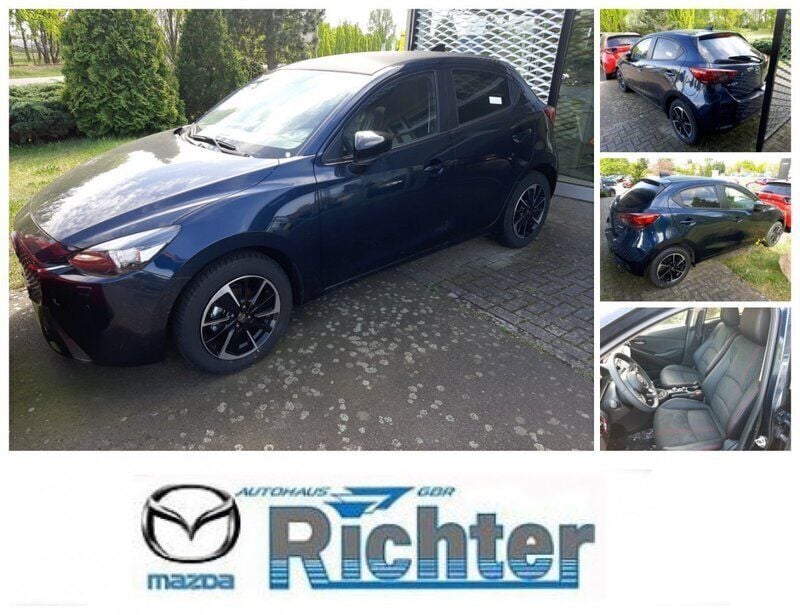 Blau Gebraucht 2024 Mazda 2 Homura-Aka Kleinwagen | 23.700 € (Guter Preis) - Bild 1/4